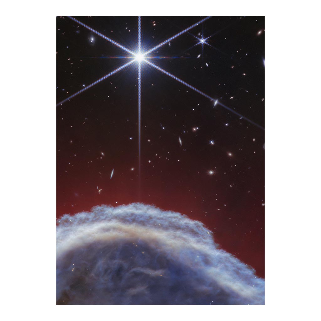 Horse's Mane - James Webb Telescope Image of The Horsehead Nebula Jigs ...
