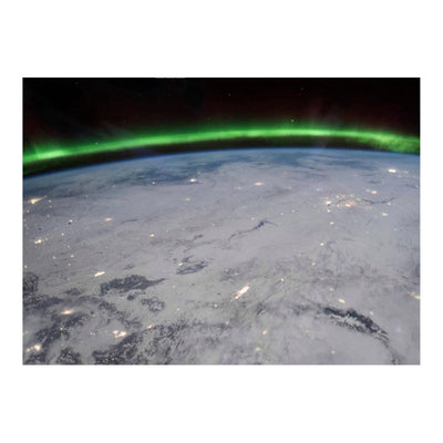 Vibrant Auroras Visible In Earth's Upper Atmosphere Jigsaw Puzzle