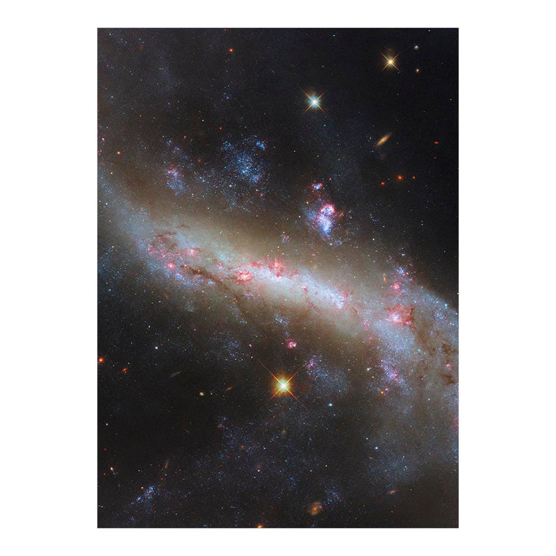 Hubble Telescope Image of Spiral Galaxy NGC 4731 Jigsaw Puzzle