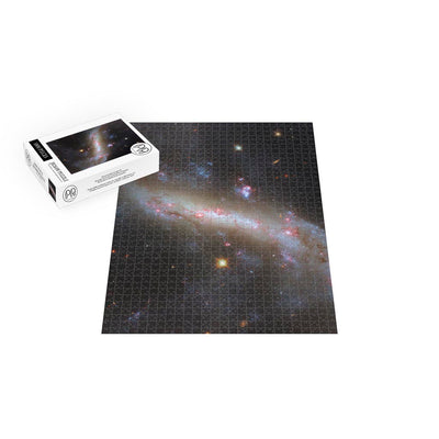 Hubble Telescope Image of Spiral Galaxy NGC 4731 Jigsaw Puzzle