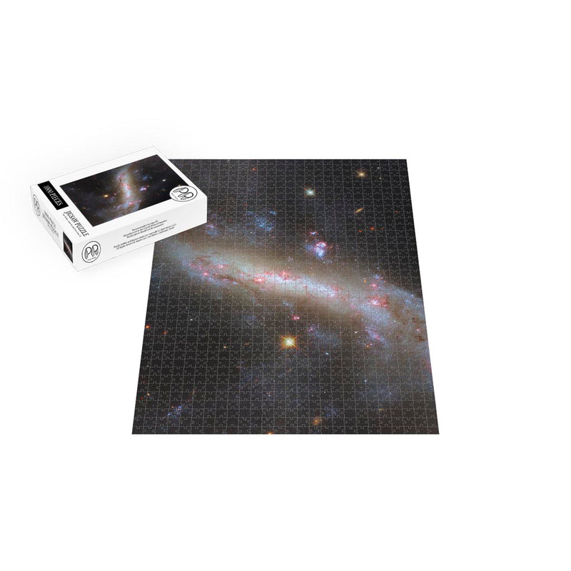 Hubble Telescope Image of Spiral Galaxy NGC 4731 Jigsaw Puzzle