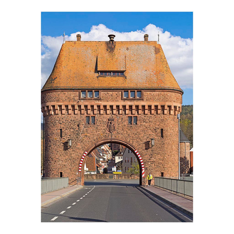 Gatehouse on the Bridge over the Main River, Miltenberg, Germany Jigsaw Puzzle