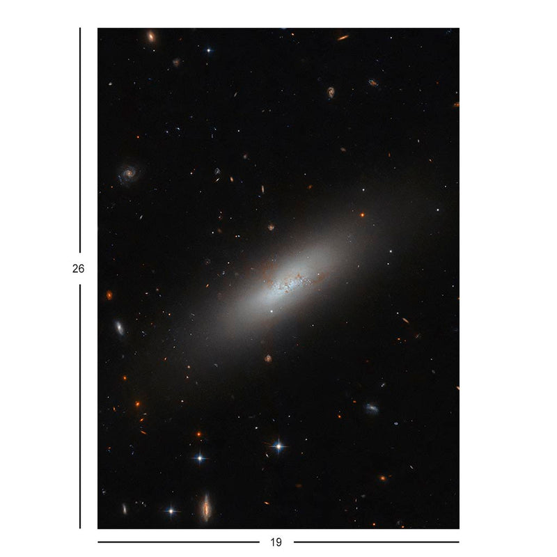Hubble Telescope Image of Dwarf Elliptical Galaxy IC3430 Jigsaw Puzzle