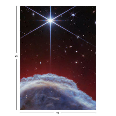 Horse's Mane - James Webb Telescope Image of The Horsehead Nebula Jigsaw Puzzle