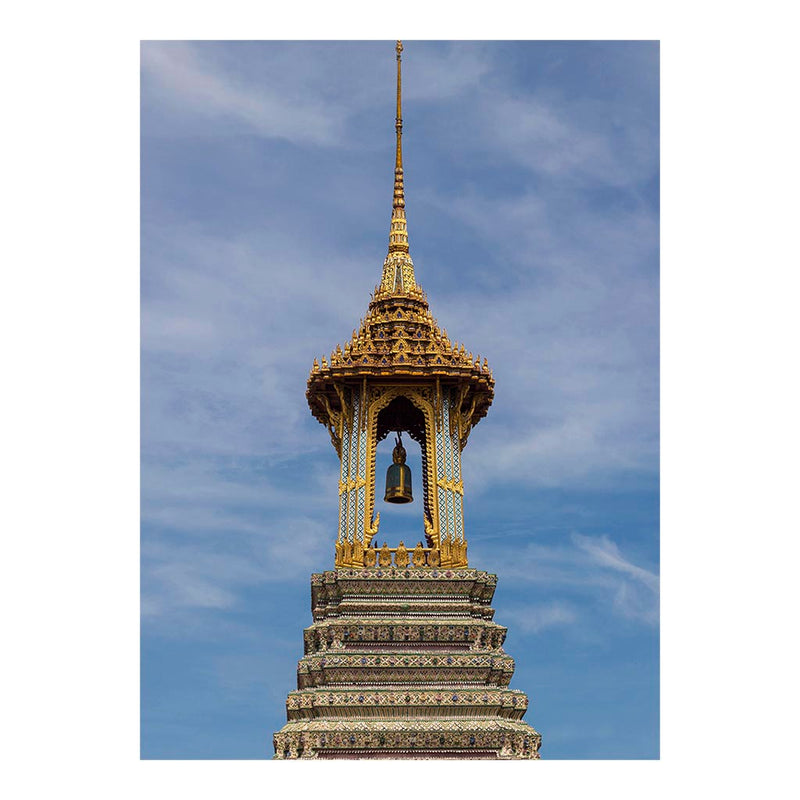 Bell Tower at Wat Phra Kaew, Bangkok, Thailand Jigsaw Puzzle