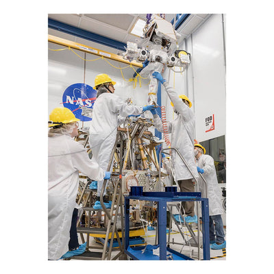 NASA's Robotic Moon Rover VIPER Gets Its Head and Neck Jigsaw Puzzle