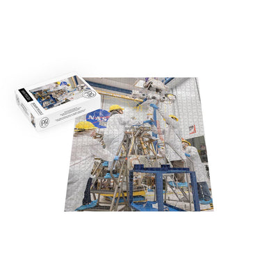 NASA's Robotic Moon Rover VIPER Gets Its Head and Neck Jigsaw Puzzle