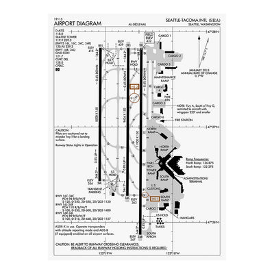Seattle-Tacoma International Airport Diagram Jigsaw Puzzle