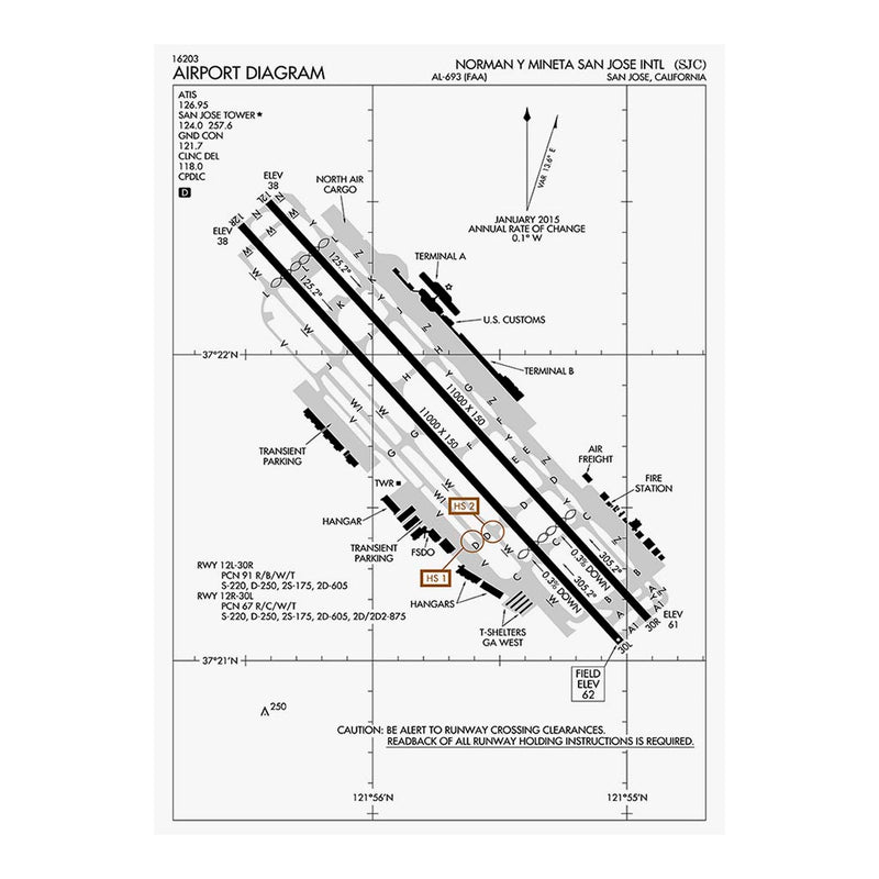 Norman Y Mineta San Jose International Airport Diagram Jigsaw Puzzle