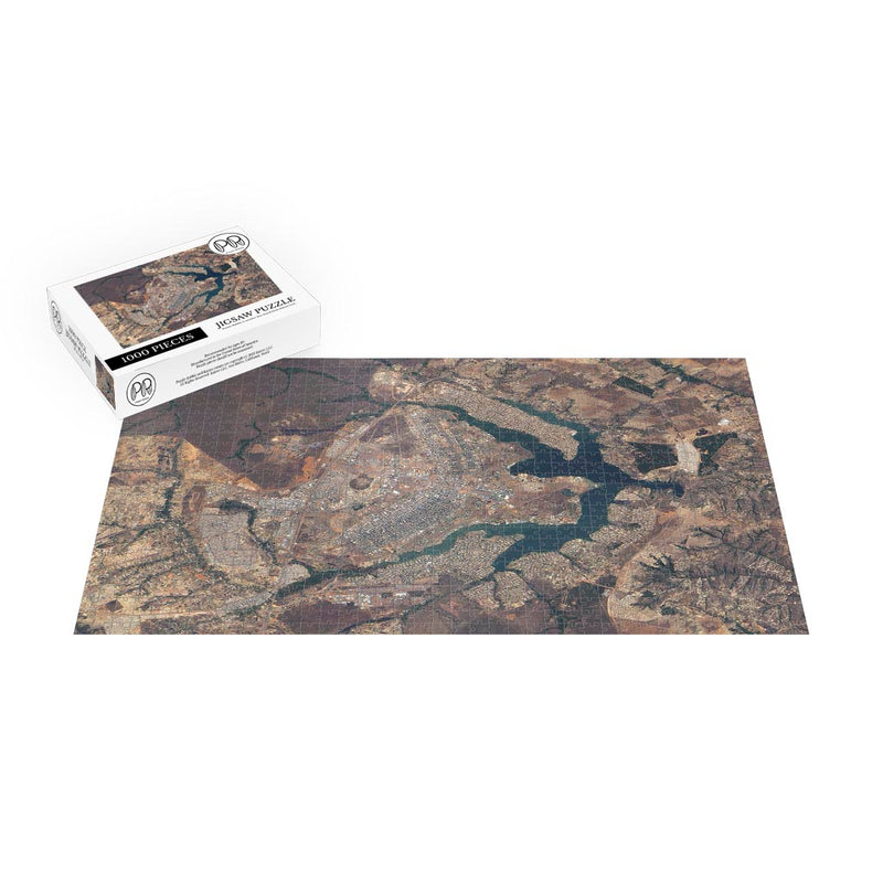 Earth Observing-1 Satellite Image of Brasilia, Brazil Jigsaw Puzzle