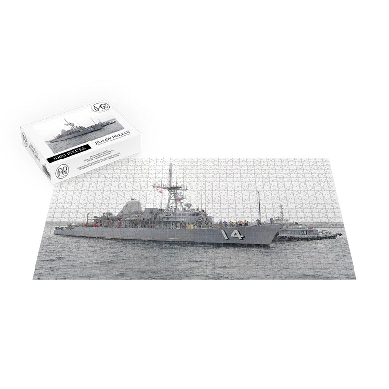 Mine Countermeasures Ship USS Chief (MCM 14) Pulls Into Jeju Island, Republic of Korea Jigsaw Puzzle