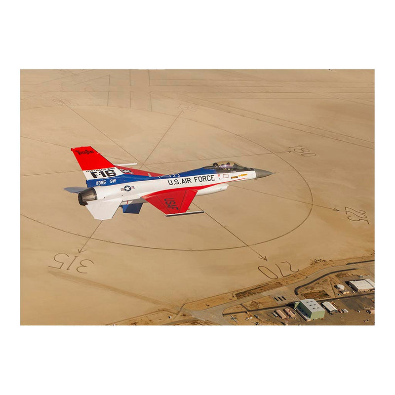 The F-16 Viper Demonstration Team Jet In Classic Livery Jigsaw Puzzle