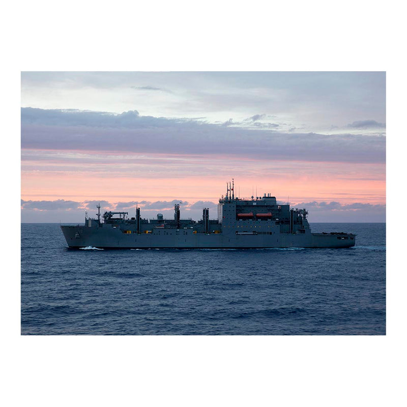 Dry Cargo/Ammunition Ship USNS William McLean (T-AKE-12) Underway In The Atlantic Ocean. Jigsaw Puzzle