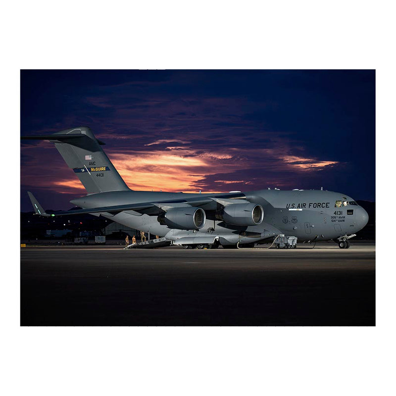 C-17 Globemaster III Sits On The Flightline At Nellis Air Force Base Jigsaw Puzzle