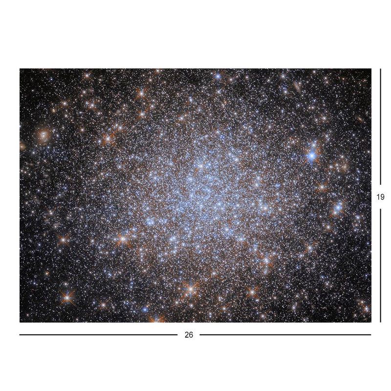 Hubble Uncovers a Celestial Fossil, Globular cluster NGC 1841 Jigsaw Puzzle