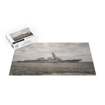 Guided-missile Destroyer USS Lassen (DDG 82) Departs Naval Station Mayport Jigsaw Puzzle