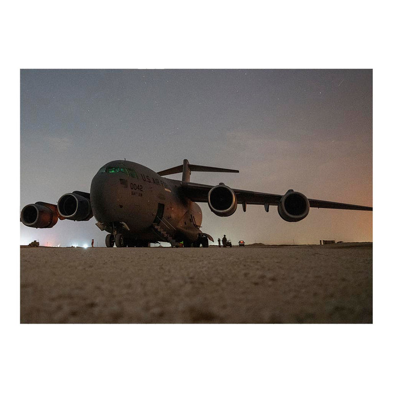 A C-17 Globemaster III Delivers Supplies Within CentCom Jigsaw Puzzle