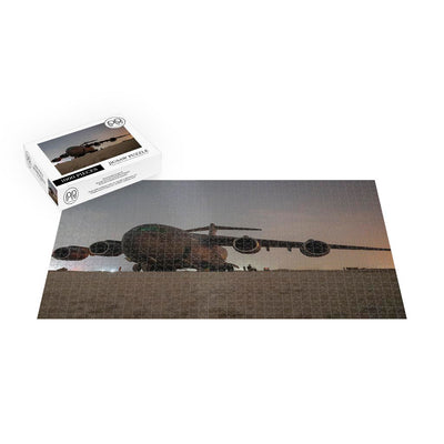 A C-17 Globemaster III Delivers Supplies Within CentCom Jigsaw Puzzle