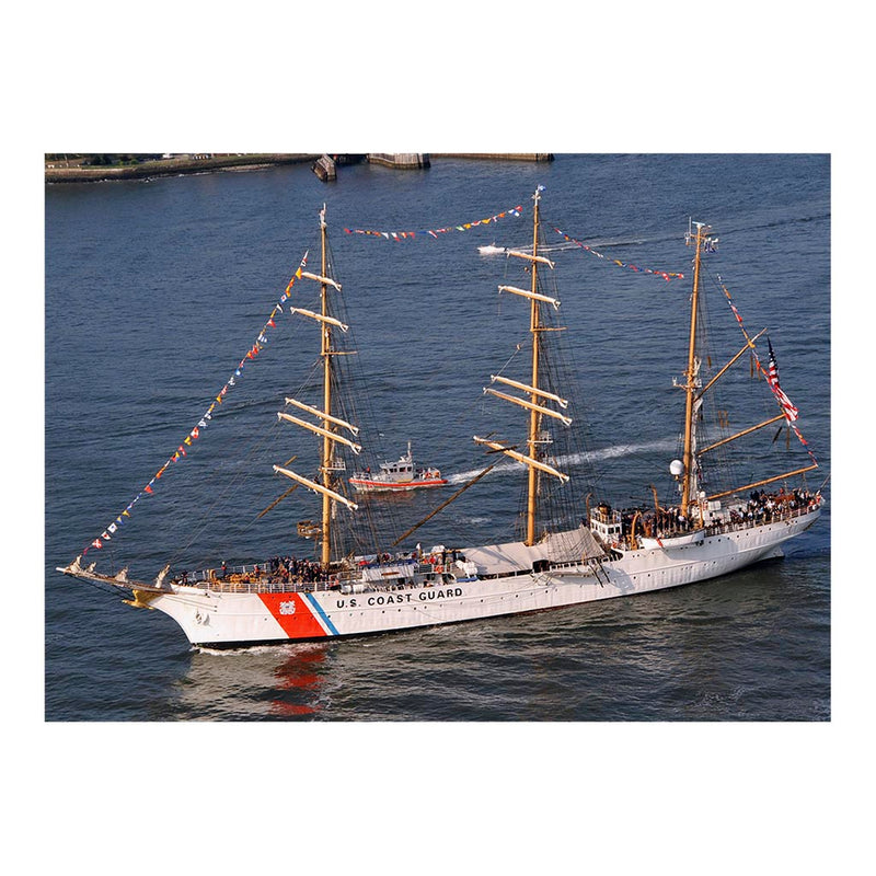 The Coast Guard Cutter Eagle (WIX 327) Sails Into Brooklyn Jigsaw Puzzle