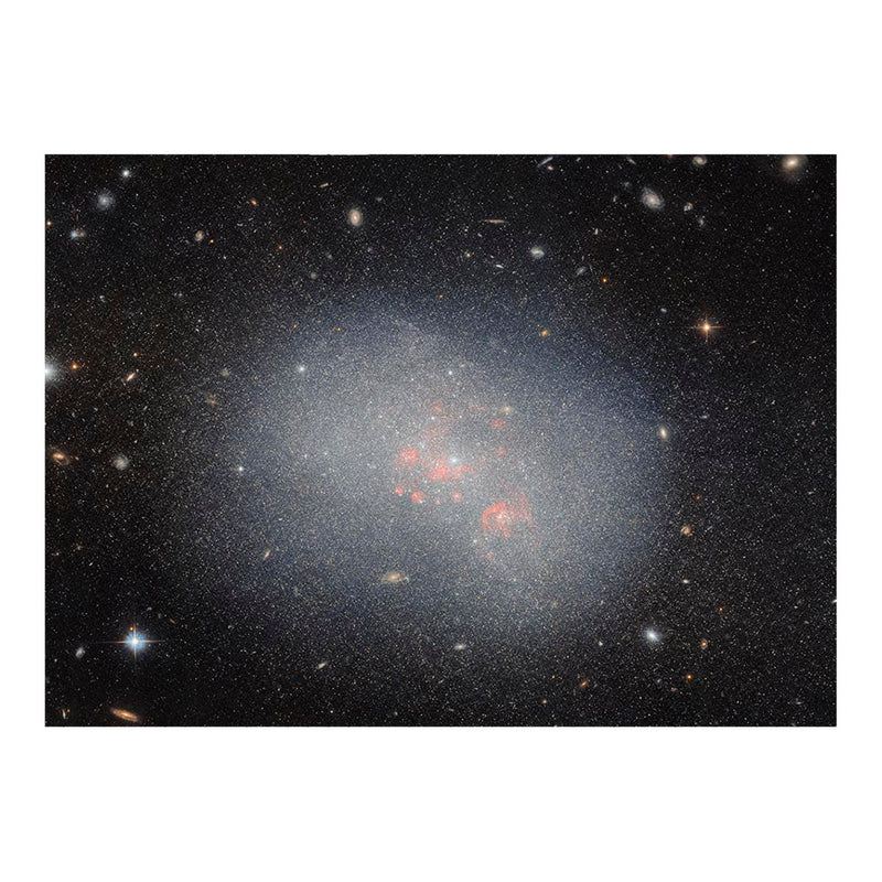 Hubble Telescope Image of Dwarf Irregular Galaxy NGC 5238 Jigsaw Puzzle
