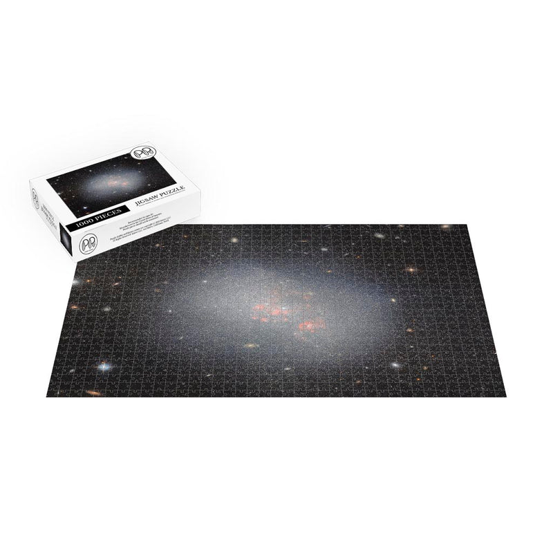 Hubble Telescope Image of Dwarf Irregular Galaxy NGC 5238 Jigsaw Puzzle