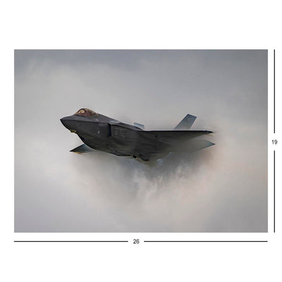 An F-35A Lightning II Performs at the Great Texas Air Show Jigsaw Puzzle