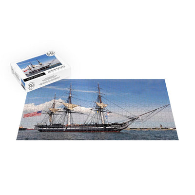 The World's Oldest Commissioned Warship USS Constitution Sails Under Her Own Power Jigsaw Puzzle