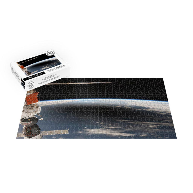 ISS Photograph of Solar Eclipse, April 8, 2024 Jigsaw Puzzle