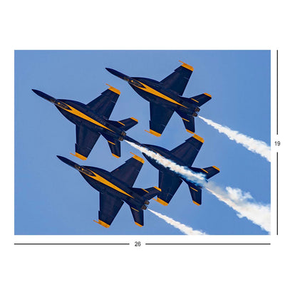 The Blue Angels Diamond Formation Jigsaw Puzzle