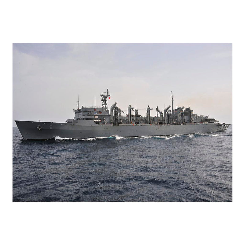 Fast Combat Support Ship USNS Arctic (T-AOE 8) Prepares To Pull Alongside USS Enterprise (CVN 65) Jigsaw Puzzle