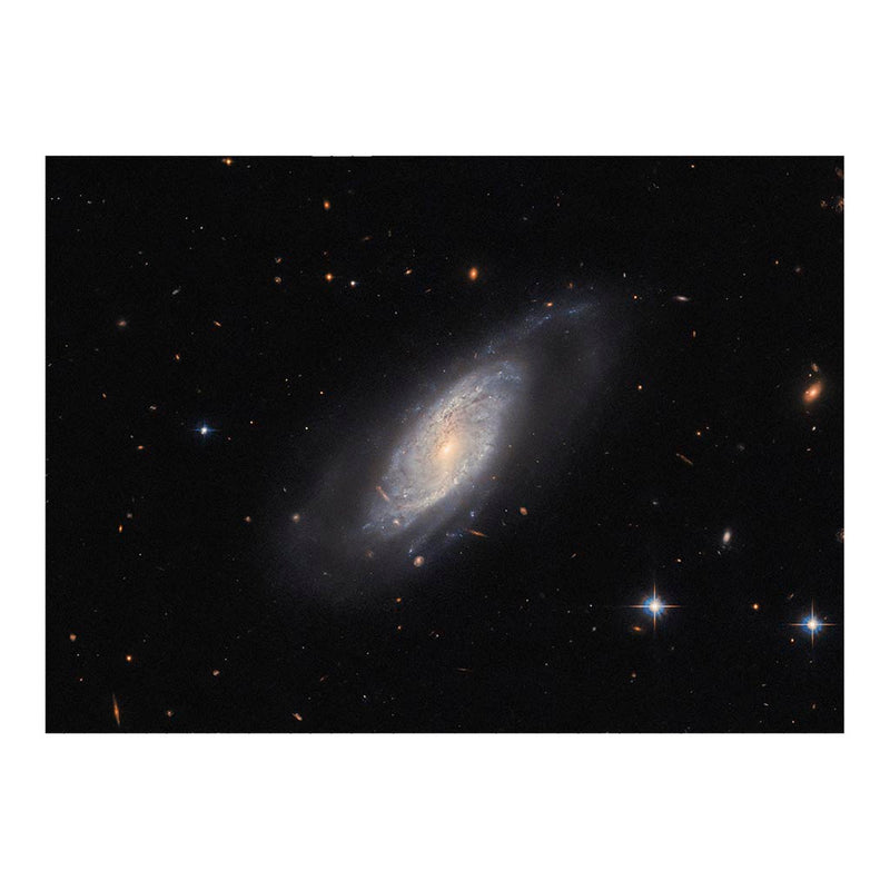 Hubble Telescope Image of Spiral Galaxy UGC 9684 Jigsaw Puzzle