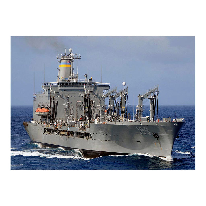 Fleet Replenishment Oiler USNS Tippecanoe (T-AO 199) Steams Through The Indian Ocean Jigsaw Puzzle