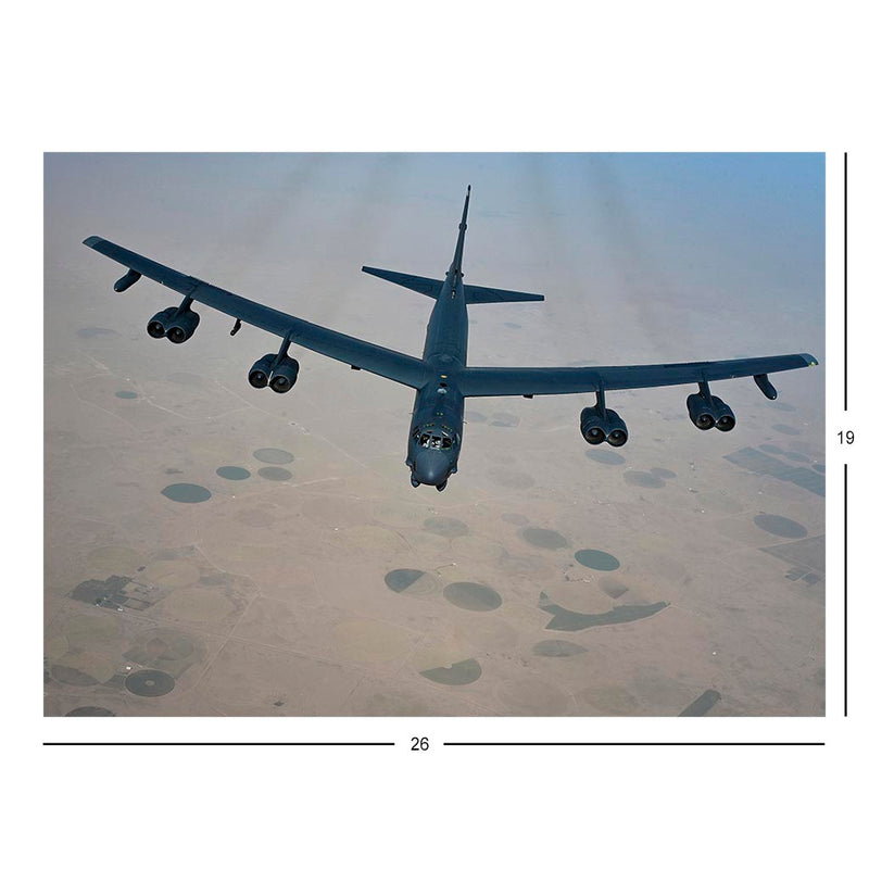B-52 Stratofortress Conducts Aerial Refueling With A KC-135 Stratotanker Jigsaw Puzzle