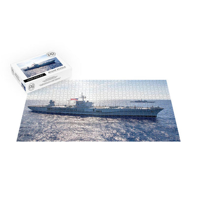 USS Blue Ridge (LCC 19) Sails In The Philippine Sea Jigsaw Puzzle