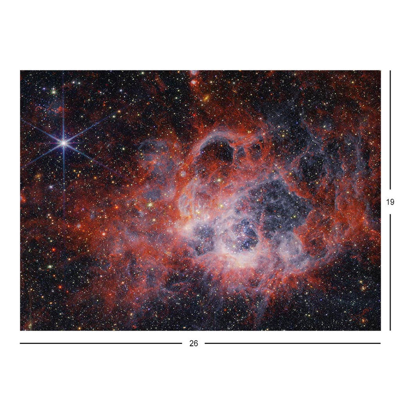JWST Looking Beyond the Veil at NGC 604 Jigsaw Puzzle