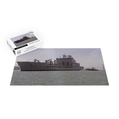 Replenishment Oiler USNS Harvey Milk (T-AO 206) Transits San Francisco Bay Jigsaw Puzzle