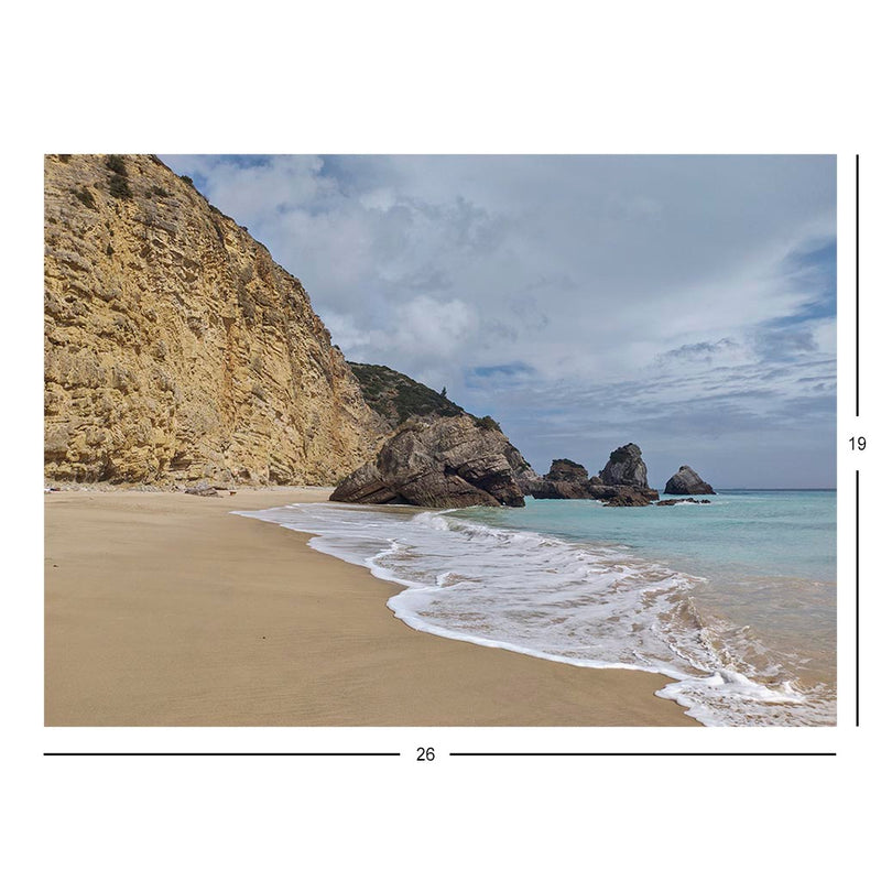 Ribeiro do Cavalo Beach, Portugal Jigsaw Puzzle