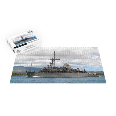 Mine Countermeasures Ship USS Pioneer (MCM 9) Departs Joint Base Pearl Harbor-Hickam, HI Jigsaw Puzzle