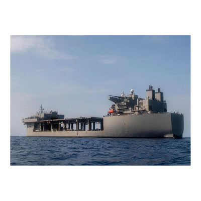 Expeditionary Sea Base USS Hershel "Woody" Williams (ESB 4) Transits The Gulf of Guinea Jigsaw Puzzle