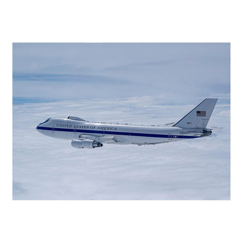 A E-4B From, Offutt Air Force Base, NE, Flies Over The Midwest US Jigsaw Puzzle