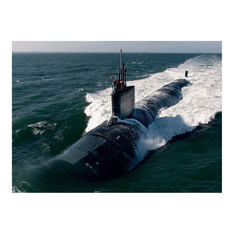 Attack Submarine Montana (SSN 794) Conducts Sea Trials In The Atlantic Ocean Jigsaw Puzzle