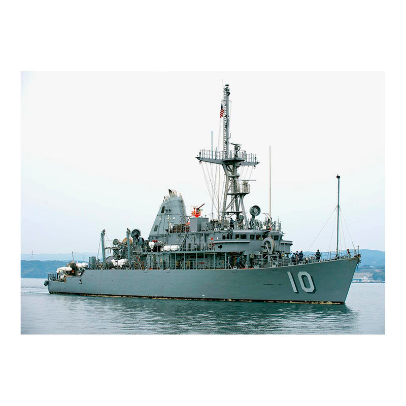 Mine Countermeasures Ship USS Warrior (MCM 10) Arrives At Sasebo, Japan Jigsaw Puzzle