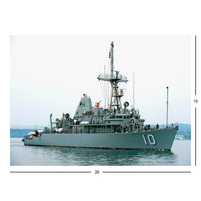 Mine Countermeasures Ship USS Warrior (MCM 10) Arrives At Sasebo, Japan Jigsaw Puzzle