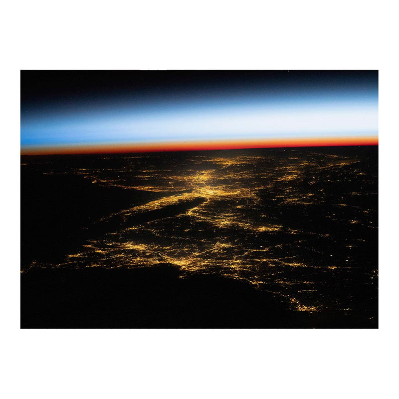 ISS Photograph of Sundown Over The U.S. Northeast Jigsaw Puzzle