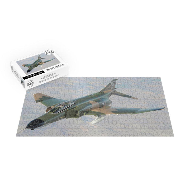 A F-4 Phantom II Returning To Holloman Air Force Base Jigsaw Puzzle