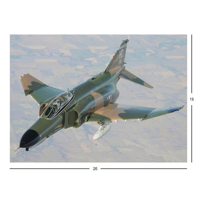 A F-4 Phantom II Returning To Holloman Air Force Base Jigsaw Puzzle