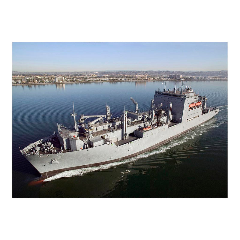 Dry Cargo/Ammunition Ship USNS Sacagawea (T-AKE 2) Transits San Diego Bay Jigsaw Puzzle