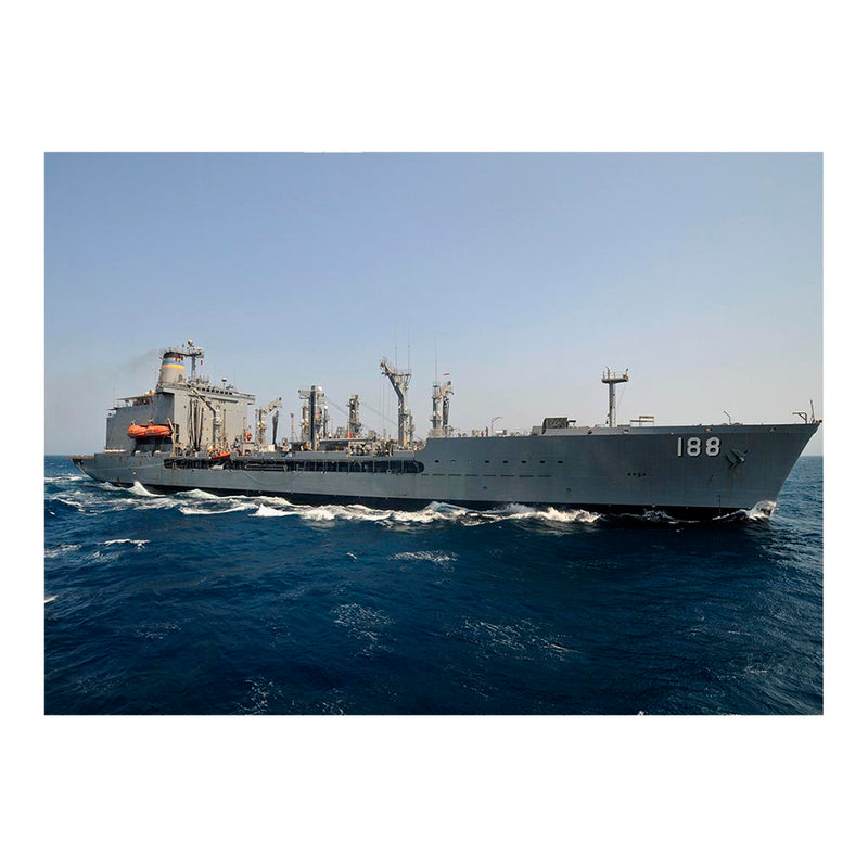 Fleet Replenishment Oiler USNS Joshua Humphreys (T-AO 188) Underway In The Gulf Of Aden Jigsaw Puzzle