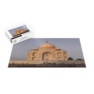 Taj Mahal At the Golden Hour, Agra, India Jigsaw Puzzle