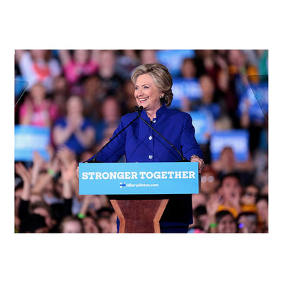 Hillary Clinton Campaigning For President Jigsaw Puzzle